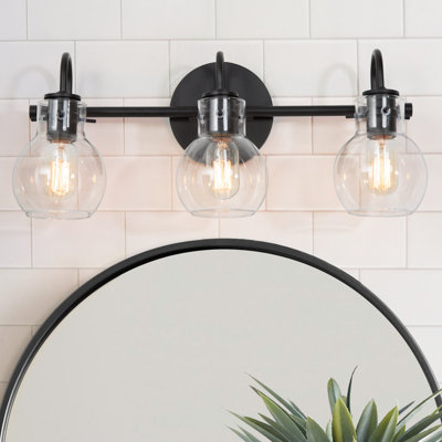 Kinman 3-Light 22'' W Dimmable Modern Bathroom Vanity Light