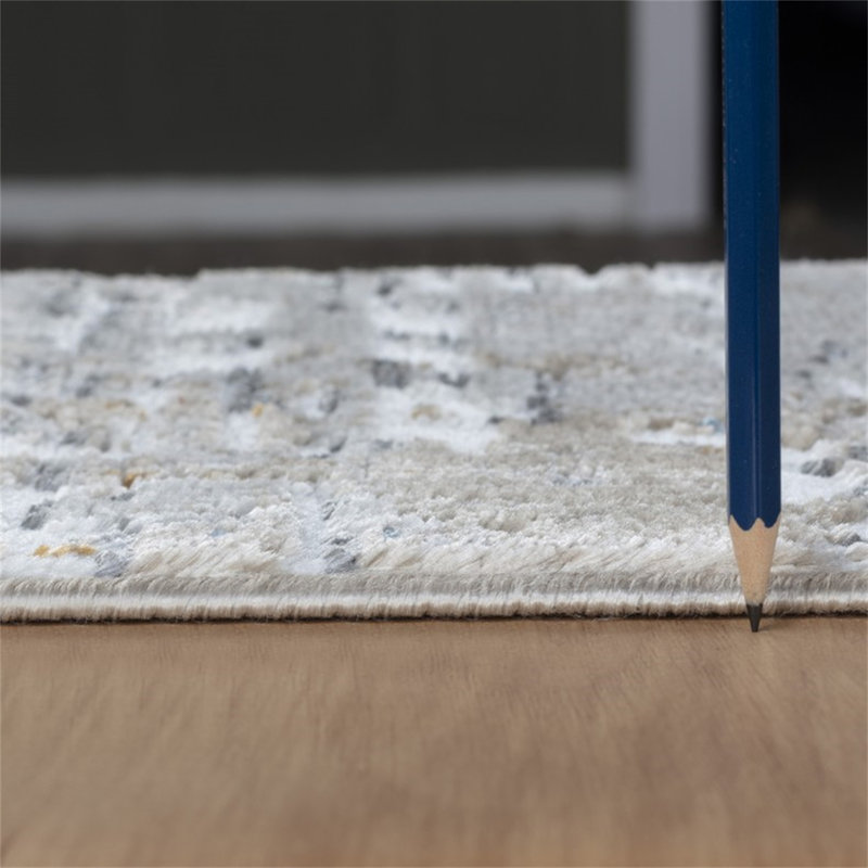 Textures GC_ART2001 Multi 5 Ft. 3 In. X 7 Ft. Area Rug, Rectangle 5'3" x 7'