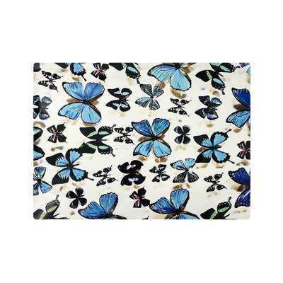Wild Butterflies Lacquer Placemat