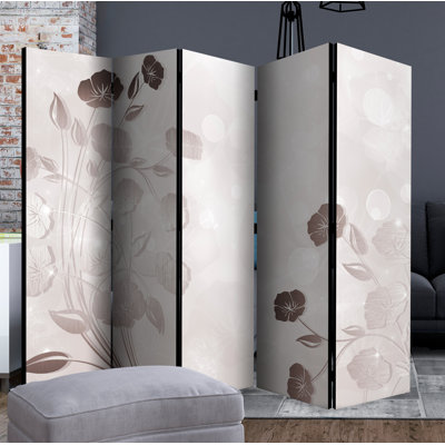 Isahag 172 cm H Solid Wood Folding Room Divider