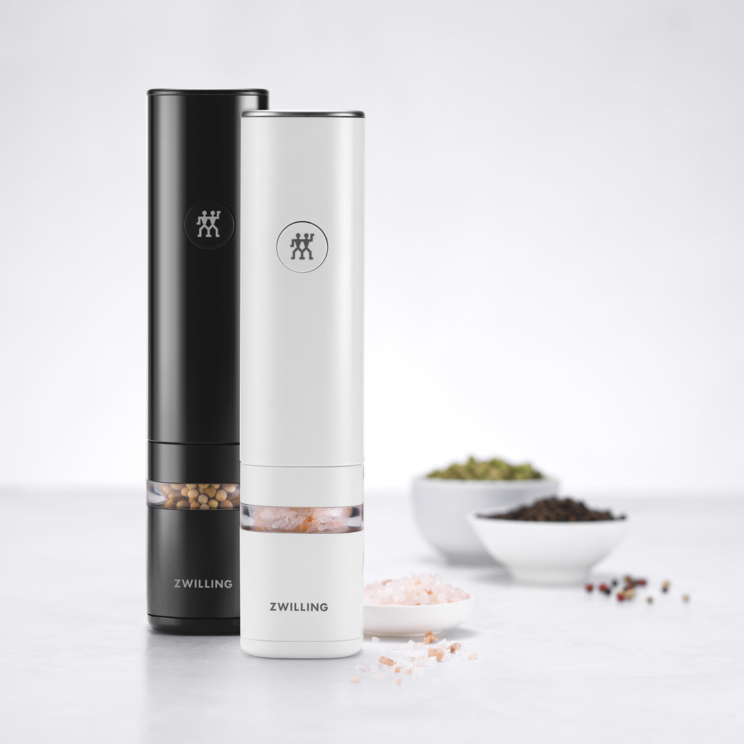 ZWILLING Enfinigy 2-Piece Electric Salt/Pepper Mill Set