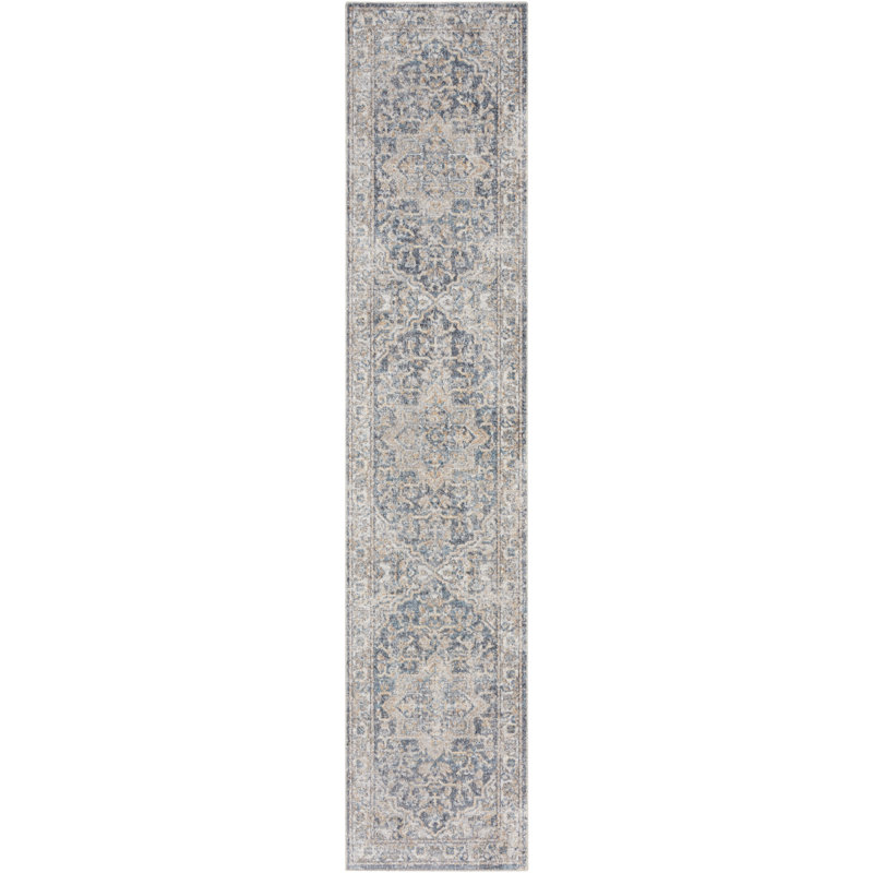 Labounty Washable Oriental Indoor Rug, Runner 2'2" x 8'