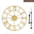 Madiline Metal Wall Clock-1243031954
