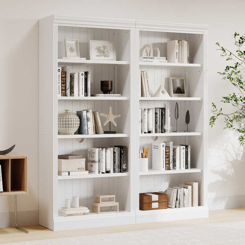 Bibliothèque avec rangement
