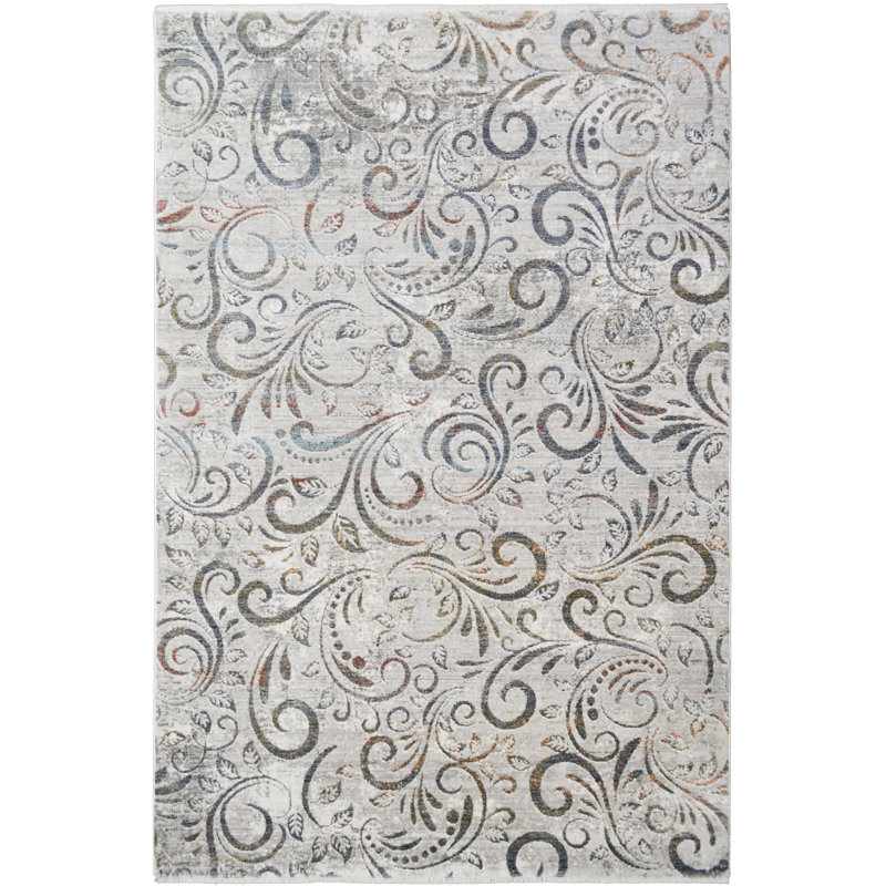 Tapis ivoire Foltz, Rectangle 5 pi 3 po x 7 pi 3 po