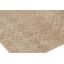 Vintage Distressed Runner Rug, Beige And Brown Geometric Pattern - Rug & Kilim