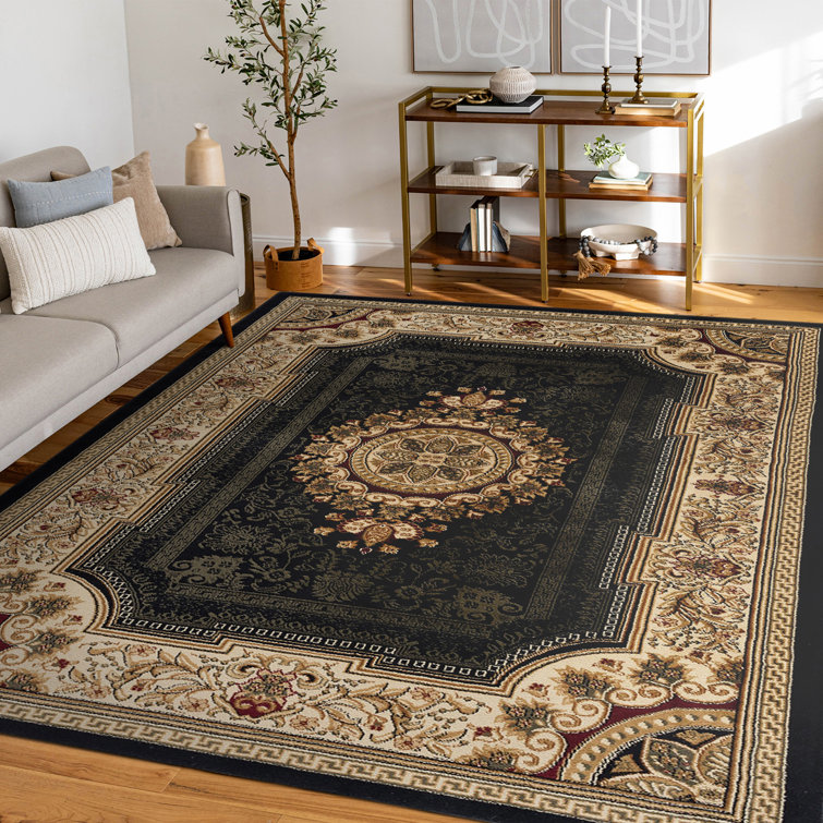 Clarence Power Loomed Polypropylene Plastic Rug