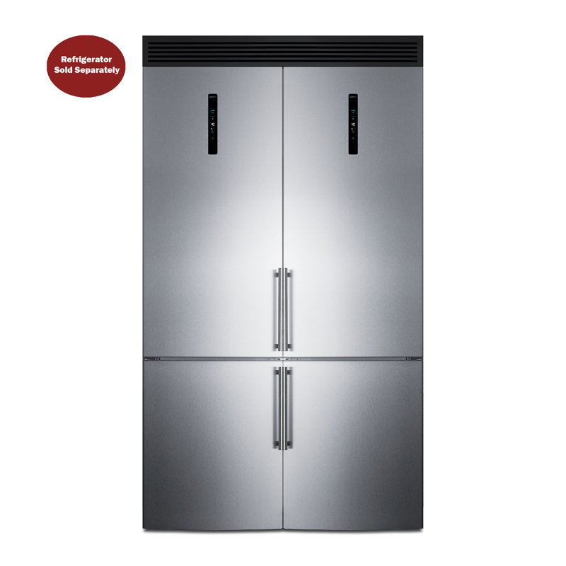 Ensemble de remplissage de réfrigérateur en acier Summit Appliance