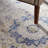 Annette Oriental Ivory/Blue Area Rug-985727086
