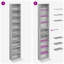 175 cm H Media Shelves-1228536032
