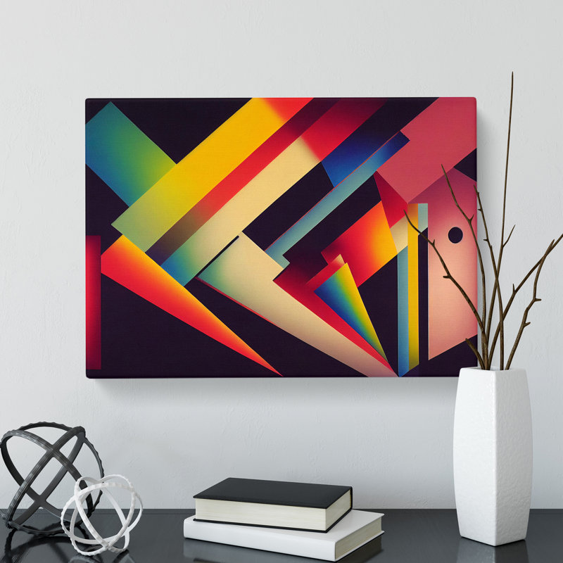 Hypnotic Modern Abstract Art - Wrapped Canvas, 40cm H x 60cm W x 3cm D