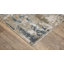 Tapis beige / bleu sarcelle à éléments abstraits Ehlena-392167609