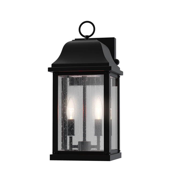 Aronson Plug & Play 1-Light Outdoor Wall Light in Transitional and Modern Style-16 Inches Tall and 7.24 Inches Wide