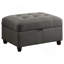 Canapé modulaire avec repose-pieds 2 pièces Balta Grey-333599127