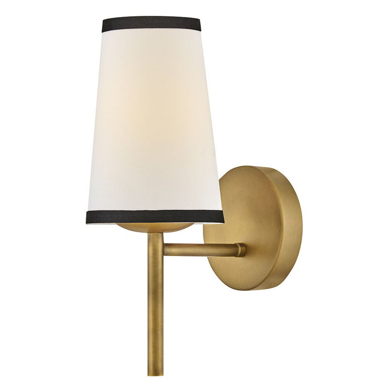 Hinkley Sonia Single Linen Shade Bathroom Vanity