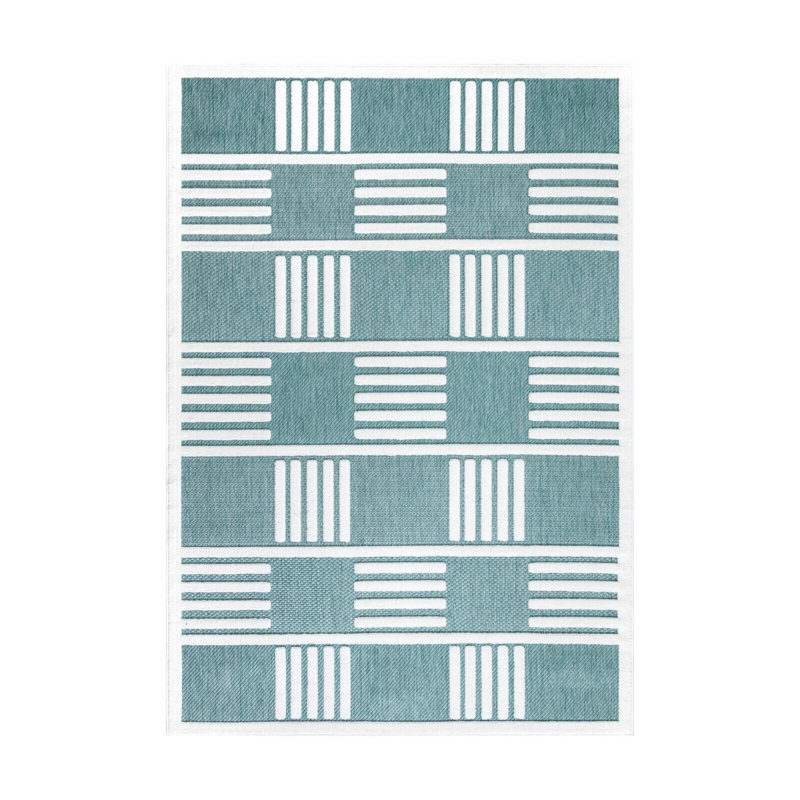 Maxat Geometric Indoor / Outdoor Area Rug, Rectangle 200 x 290cm