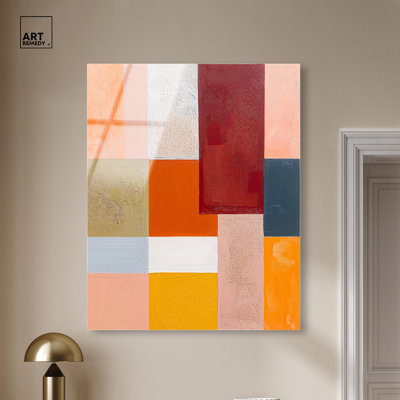 "Poids d'une couleur IV", impression murale sur toile par Art Remedy, prête à être suspendue, 16 x 20