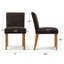 Chaise en lin 18,5 po Encline-383609612