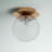 Chandre Glass Flush Mount