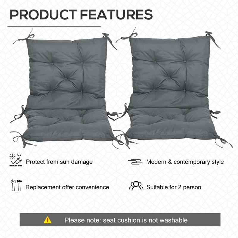 Outdoor Seat Cushion Set