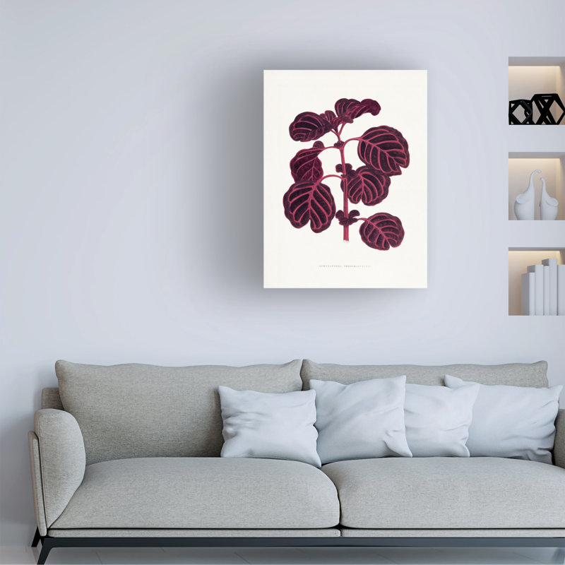 Art sur toile, "Les Plantes", H 19 po x l 14 po