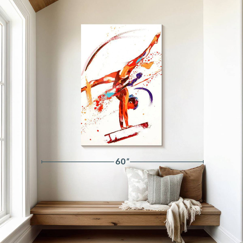 Sireci Gymnast I, 45" H x 30" W