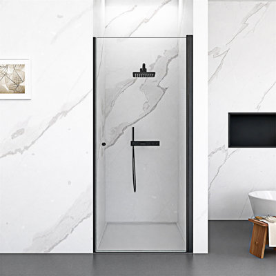 Frameless Circular Pivot Shower Door