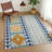 Machine Washable Indoor/Outdoor Chantille ACN2522 Southwest Rug-1810036691-1810036692