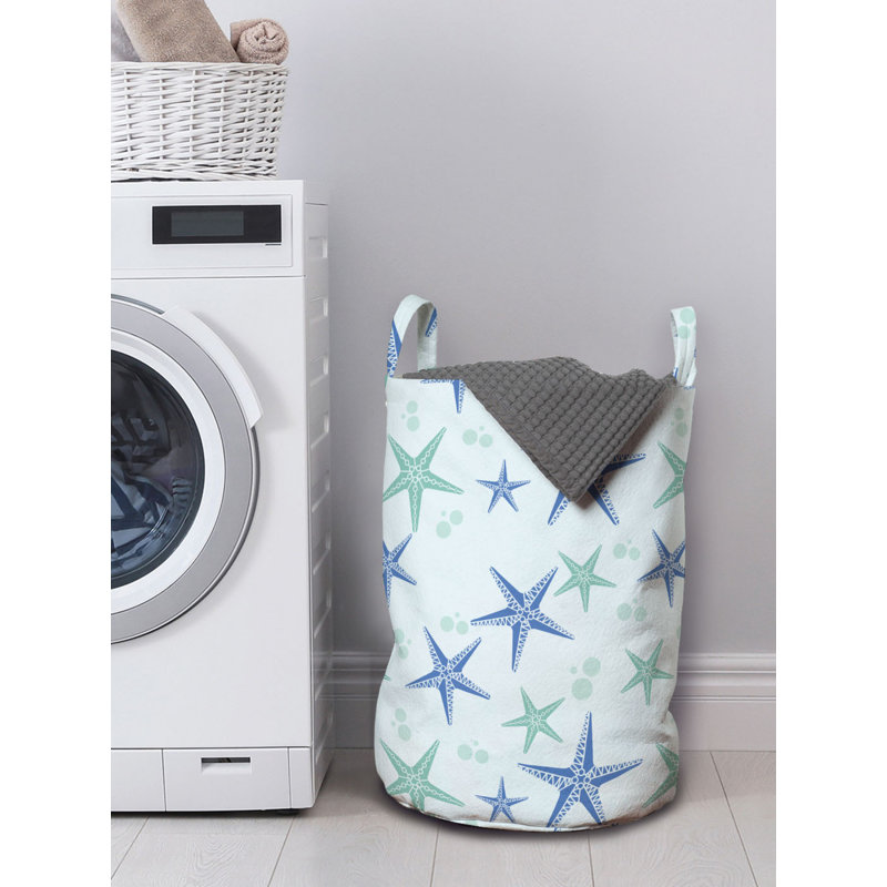Fabric Laundry Bag with Handles
