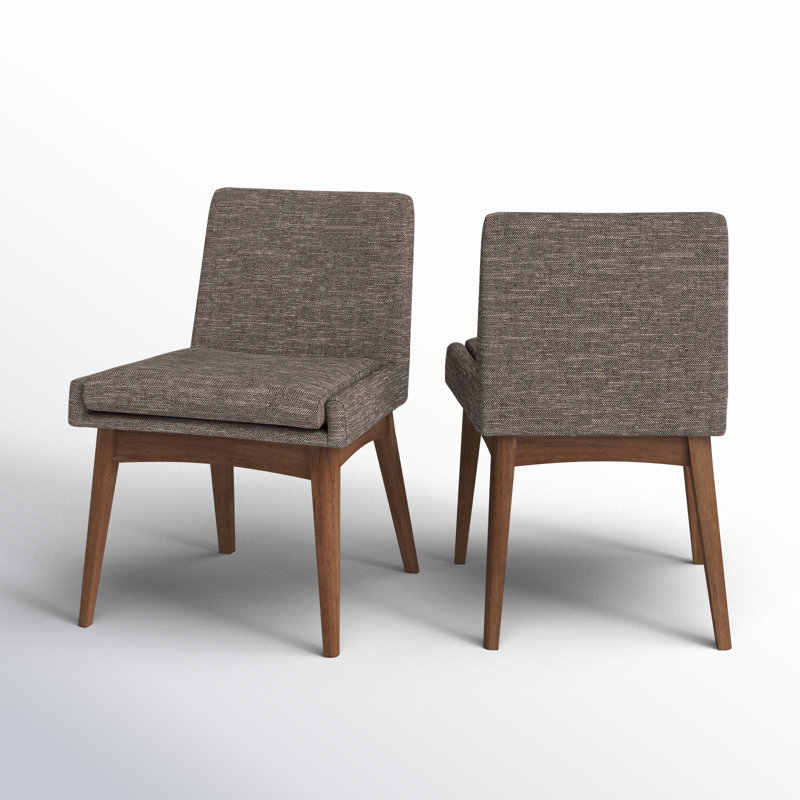 Klimek 17.91'' H Upholstered Side Chair, Brown