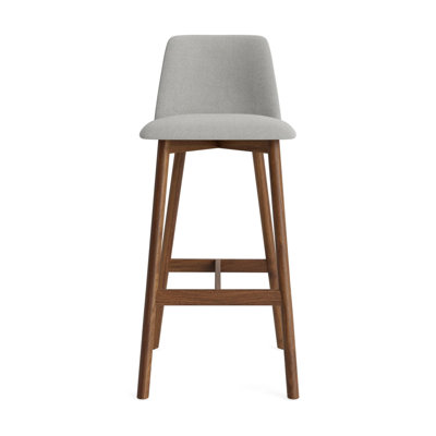 Chip Walnut Barstool - Camp Stone