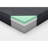 11" Green Tea Gel-Infused Memory Foam Mattress in a Box, Gray-1892909269