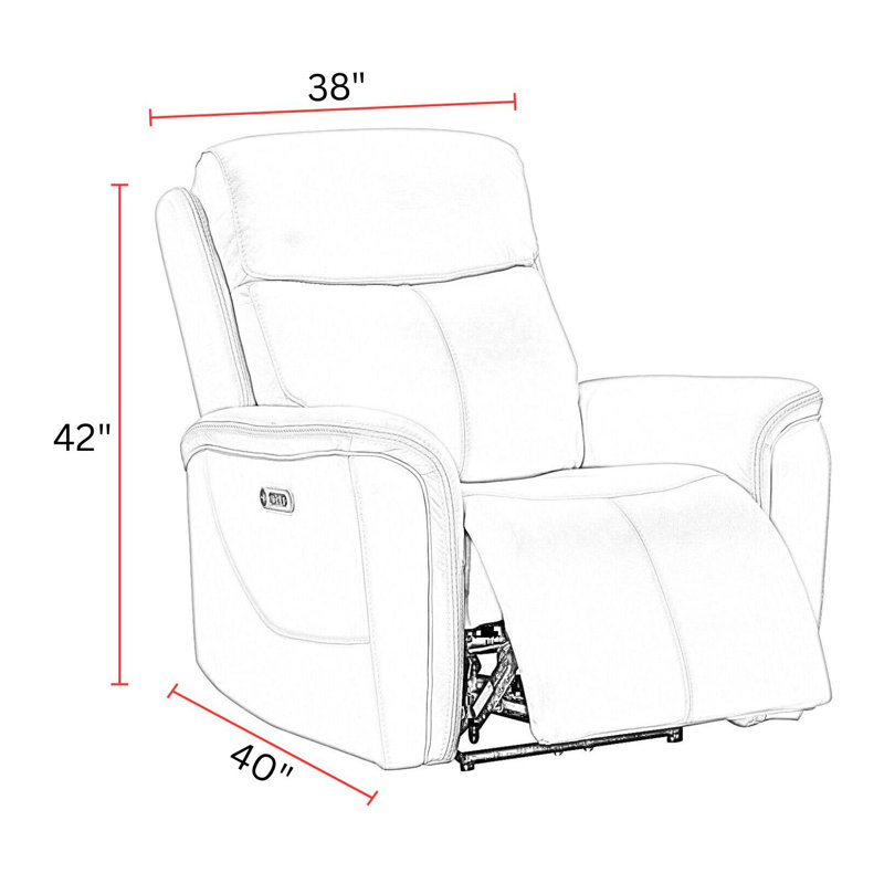 Allysia Power Recliner Two Pack, Auburn