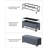 Fabric Upholstered Storage Bench-1208816251
