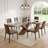 Glass Top Dining Table