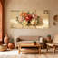«Rose Roses De Luxe», ensemble de 3 impressions sur toile-446663860