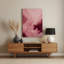 Art mural abstrait en métal brun 83-1363879080