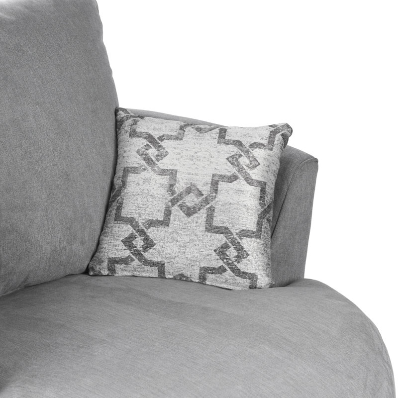 Arabella 2 - Piece Living Room Set, Grey, Left Hand