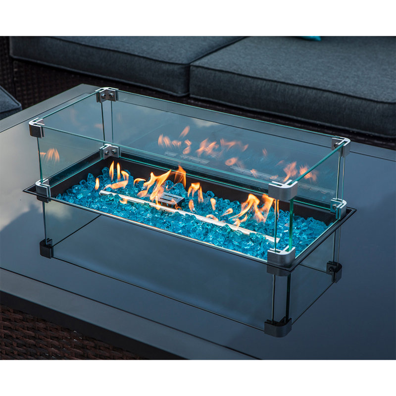 Ensemble de conversation modulaire en rotin avec coussins 8 pièces Ariadnee