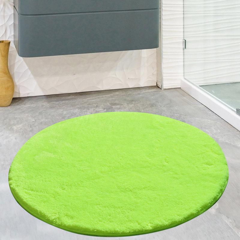 Tapis pour salle de bain Markleeville, Vert