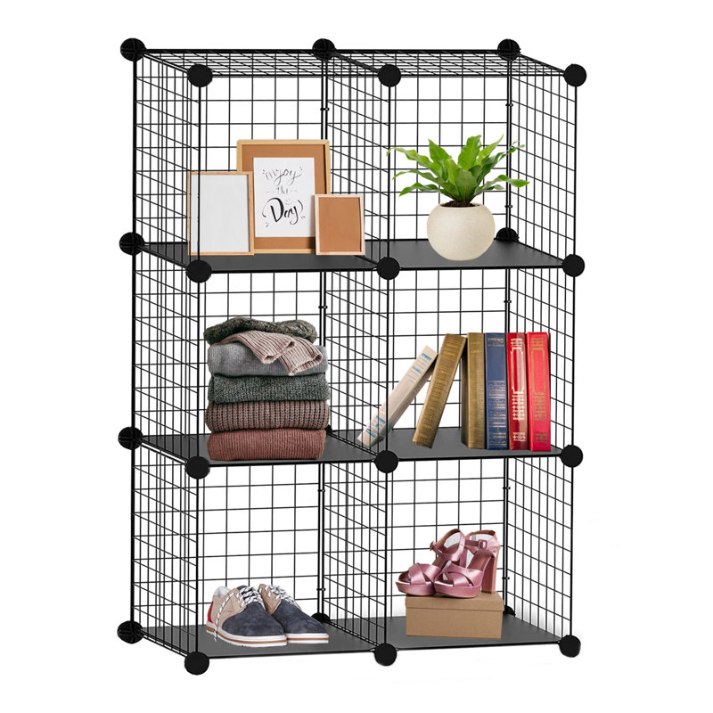 Allandra Metal Bookcase