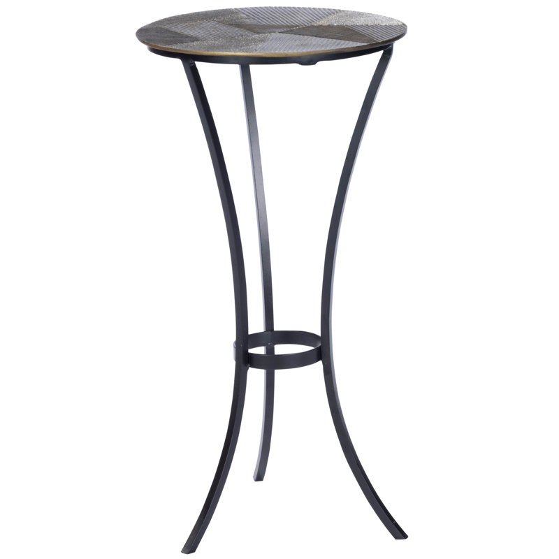 Gaston Round Metal Side Table
