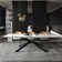 Cerinle 78.74'' to 110.24'' Extendable Rectangular Sintered Stone Dining Table for 8-10