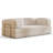 78.74" Wide Foldable Convertible Compression Sleeper Sofa Bed with High-Density Foam and Removable Mattress (Set of 2)-591823413