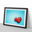 Three Strawberries - Picture Frame Painting Print-55611687-55611688