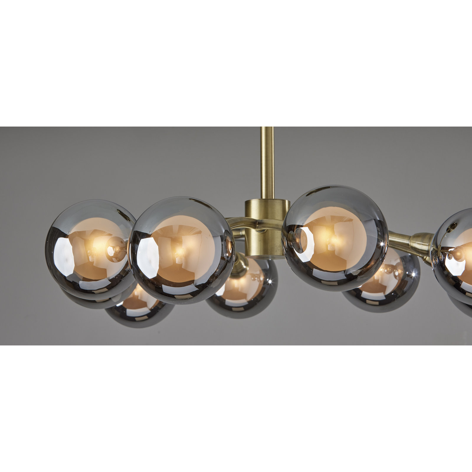 Lorraine 9 - Light Metal Dimmable Sputnik Chandelier
