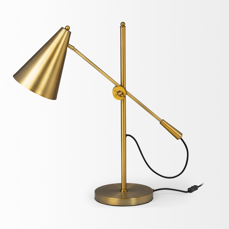 Lampe de bureau en métal