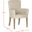 Fauteuil de 26,8 po de largeur en lin