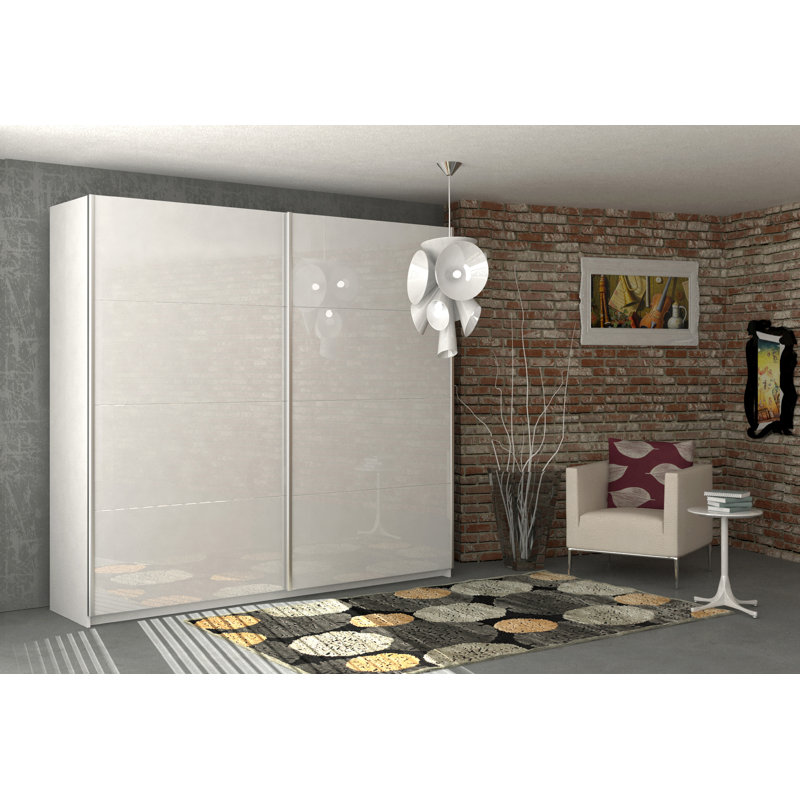 Unico 2 Door Manufactured Wood Wardrobe