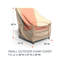 Housse de chaise de patio résistante à l'eau Miguel-933541971